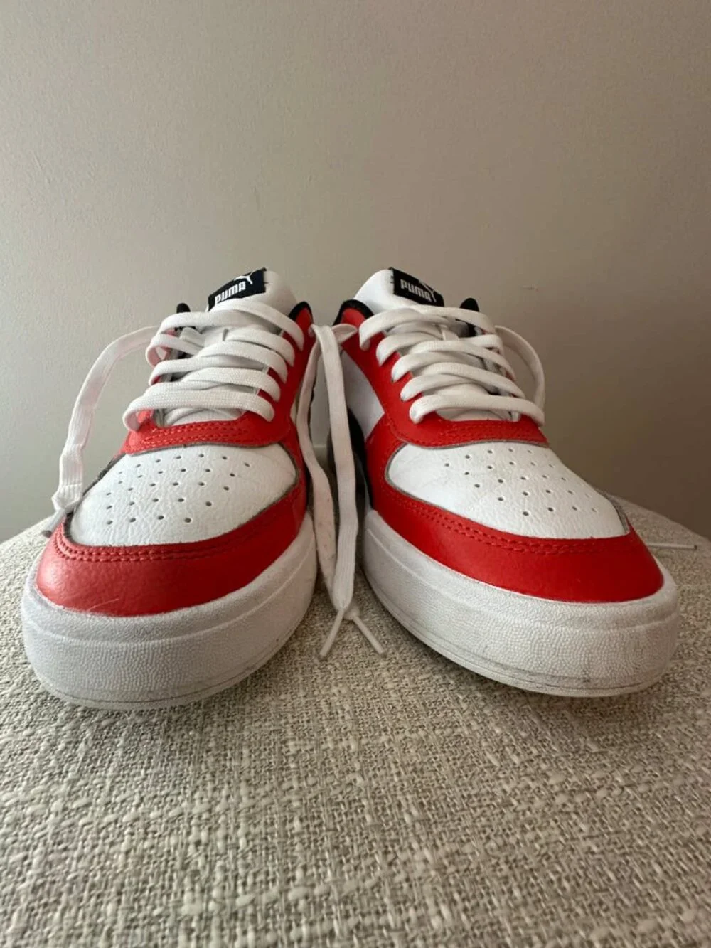 Puma SoftFoam+ Red White Black Sneakers | Men’s 9 - Picture 3 of 12
